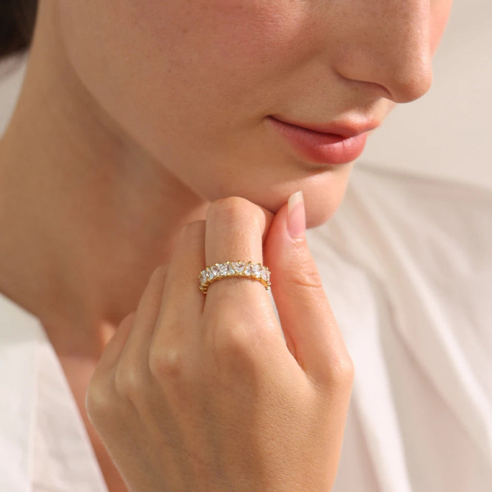 Ziora Étoile Heart Ring