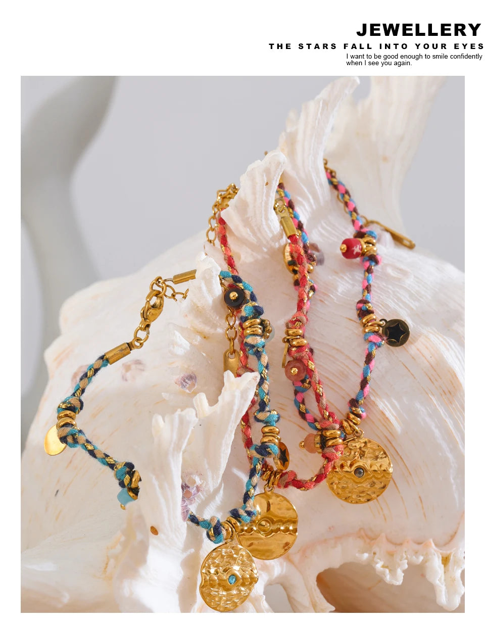 Ziora Colorful Rope Braided Bracelet