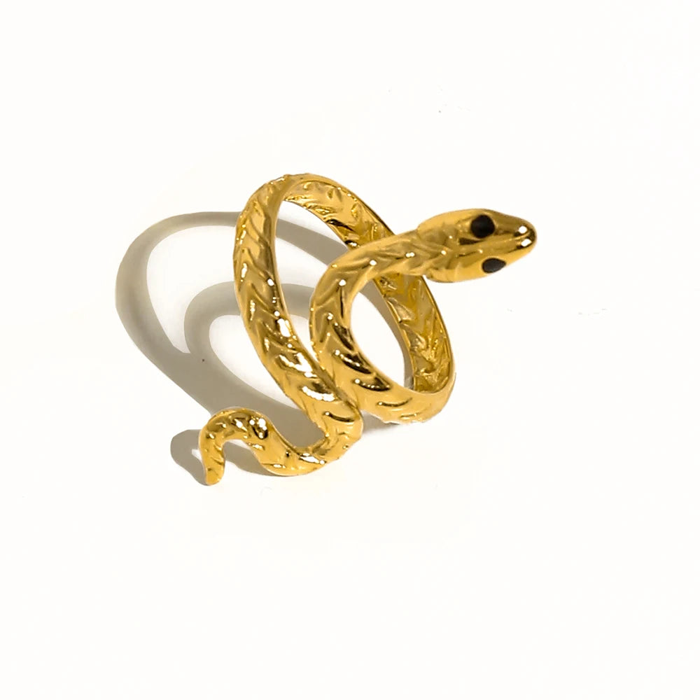 Ziora Serpent Statement Ring