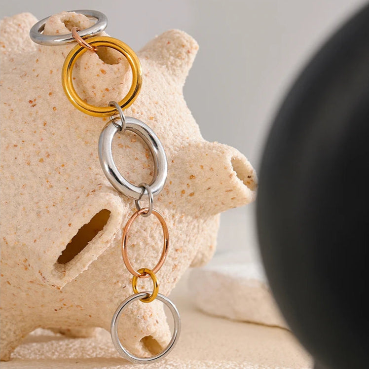 Ziora Five Links Stacked Ring