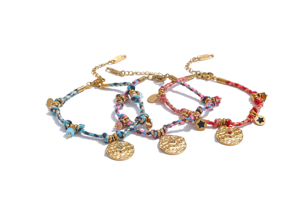 Ziora Colorful Rope Braided Bracelet