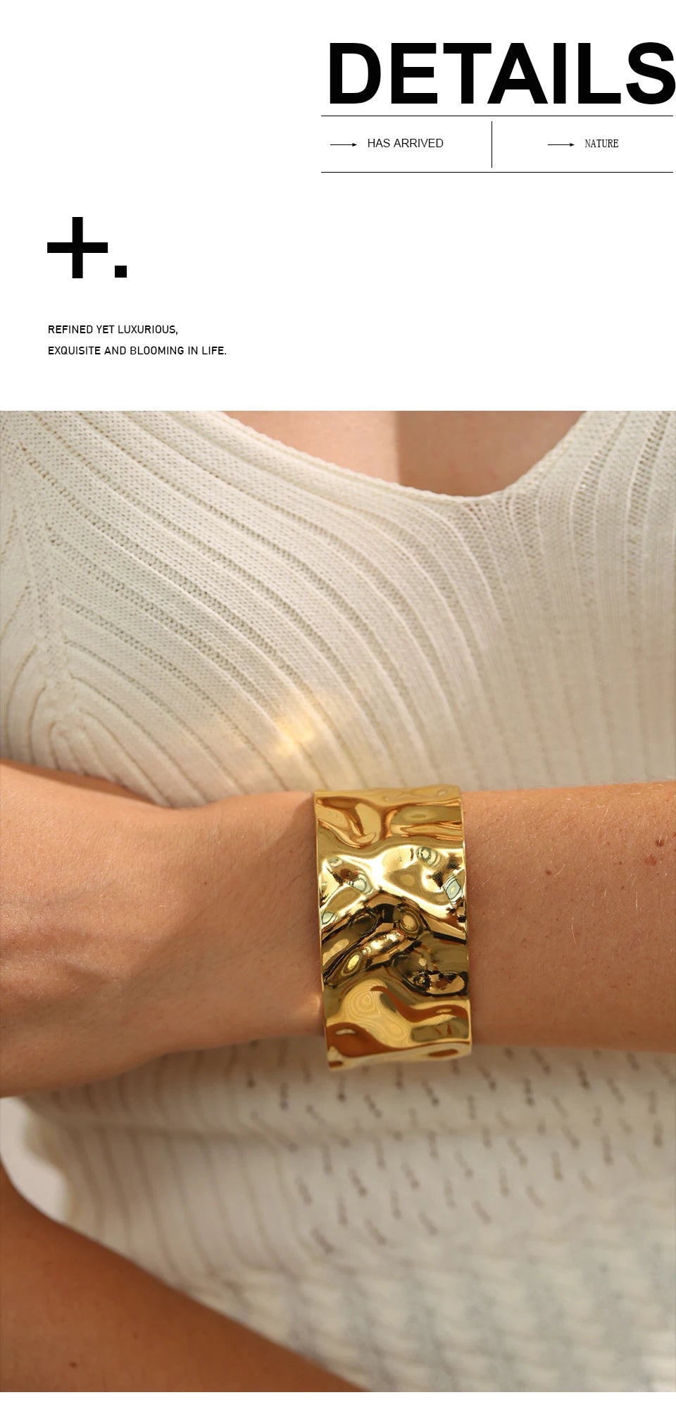 Ziora Wide Cuff Bracelet