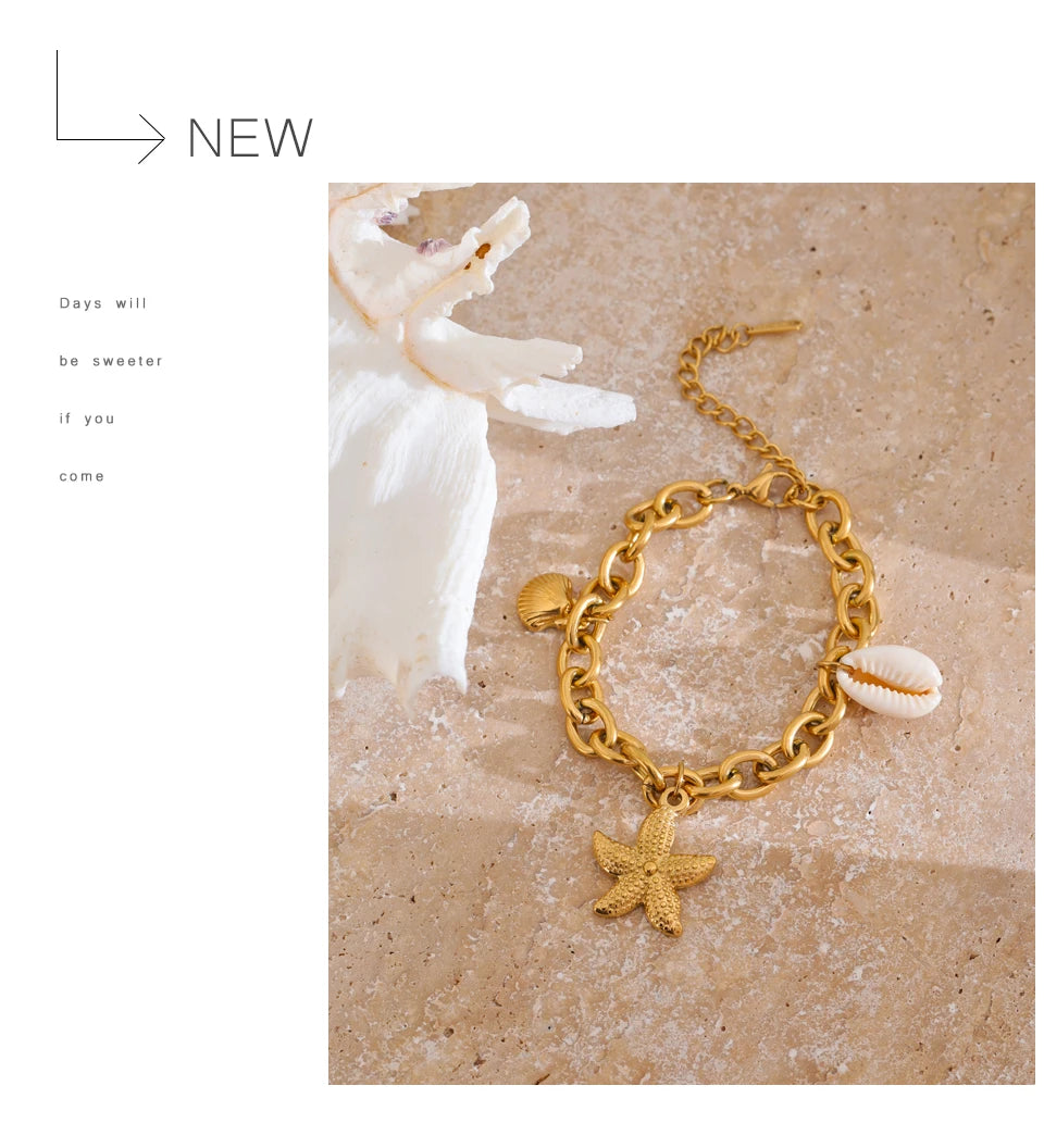 Ziora Ocean Charm Bracelet