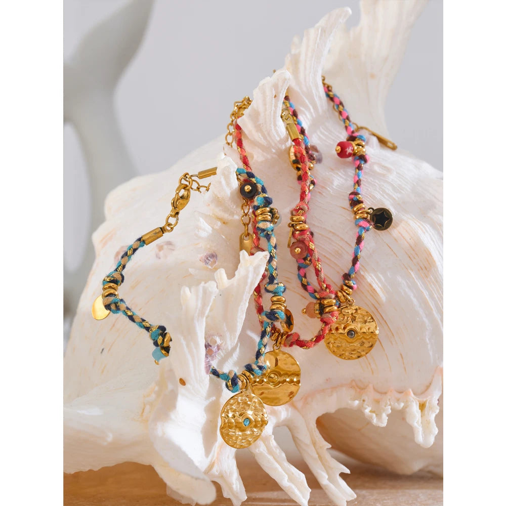 Ziora Colorful Rope Braided Bracelet