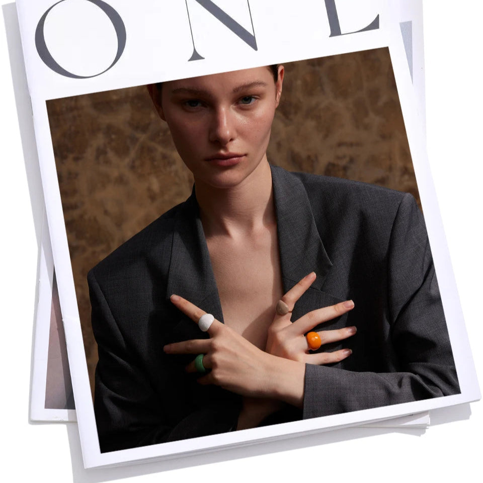 Ziora Palette Enamel Ring Collection