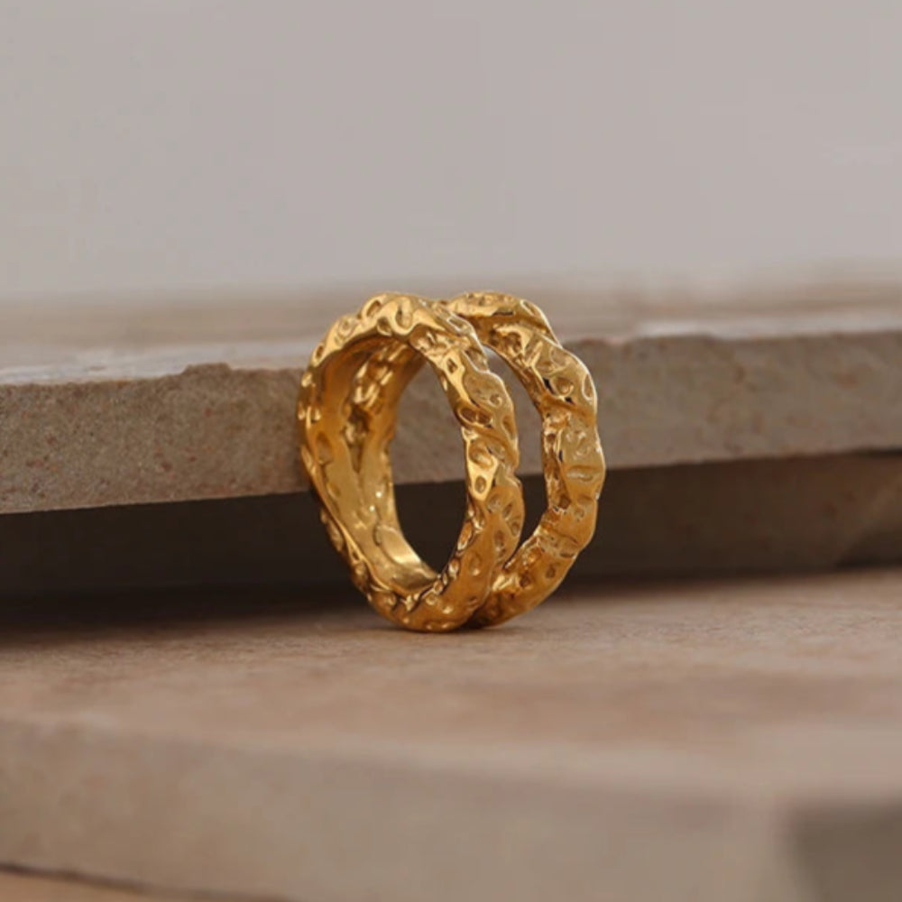 Ziora Mahina Double Ring