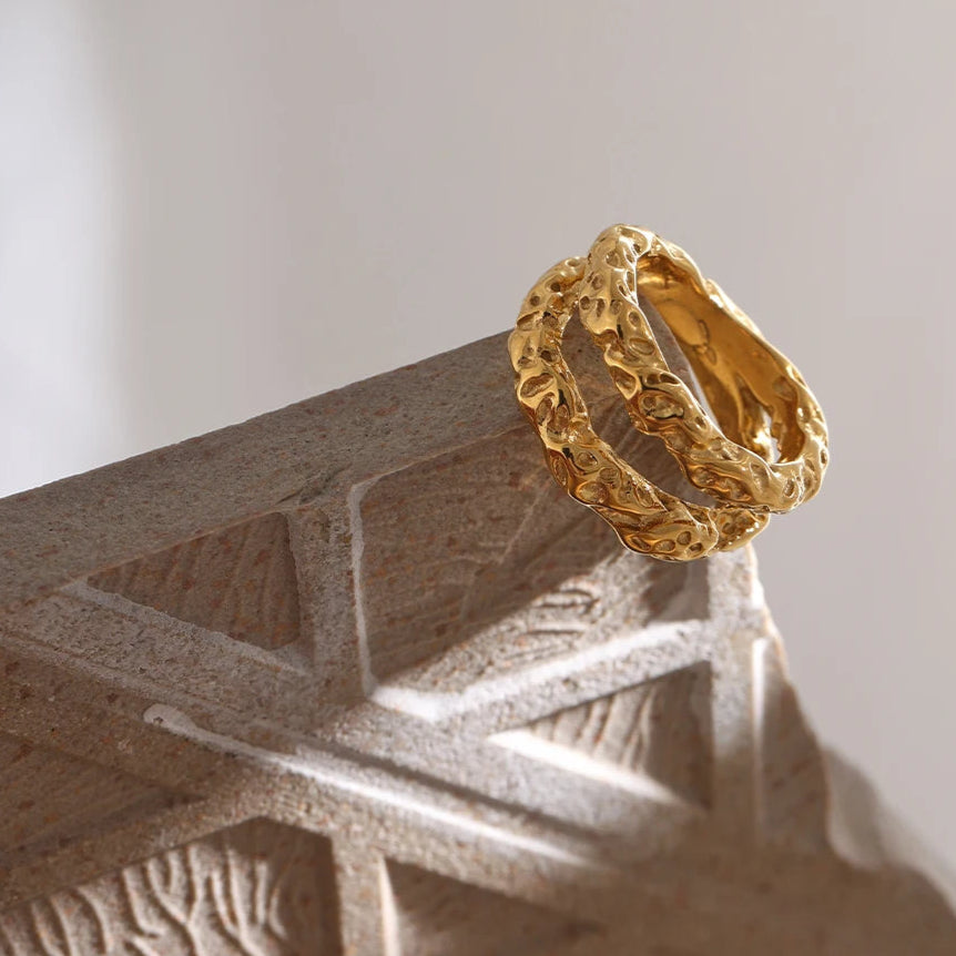 Ziora Mahina Double Ring