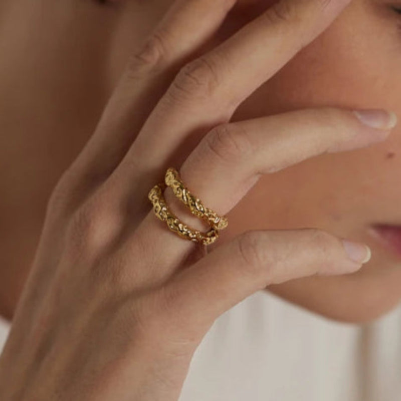 Ziora Mahina Double Ring