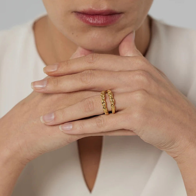 Ziora Mahina Double Ring