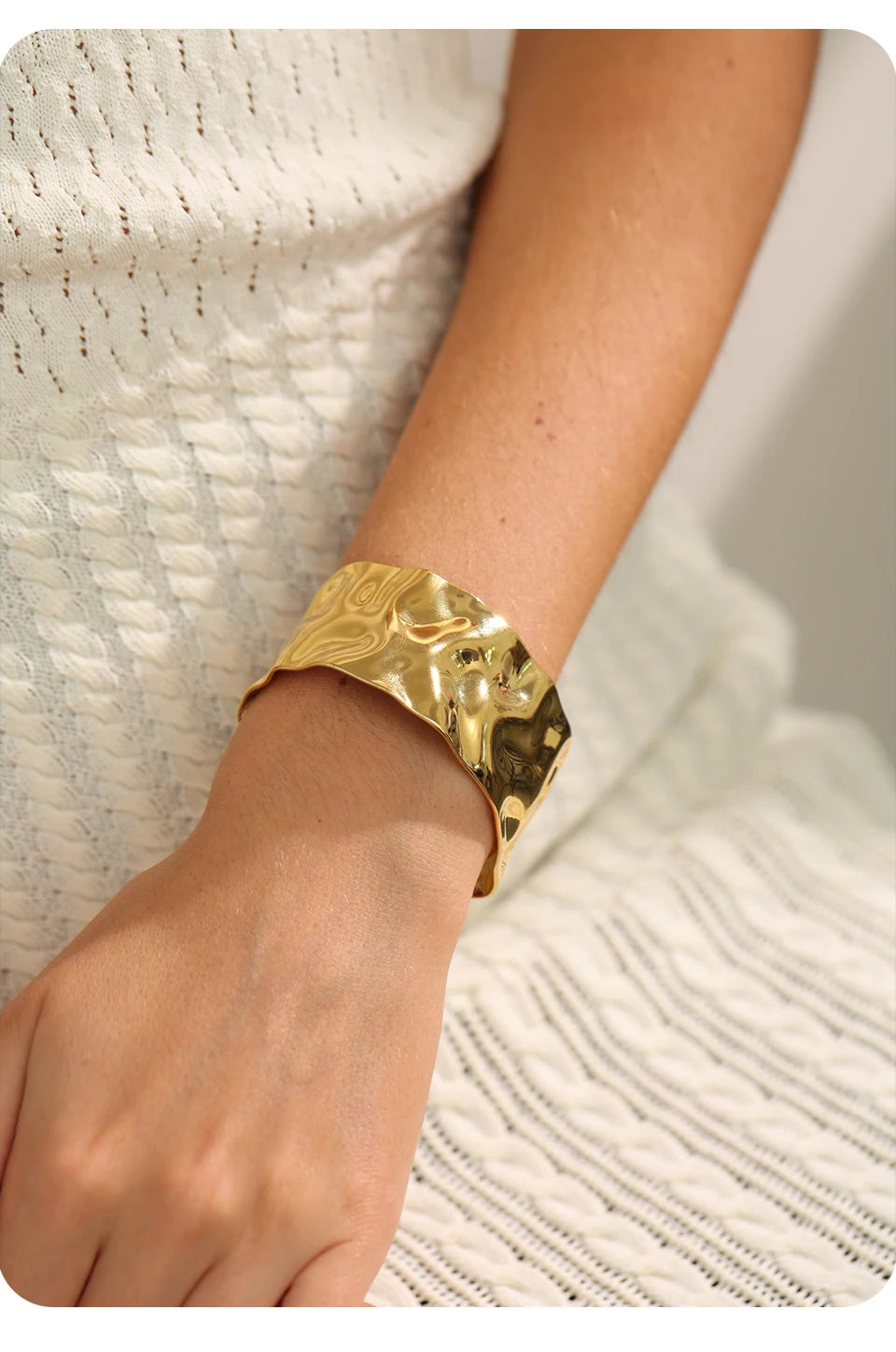 Ziora Wide Cuff Bracelet