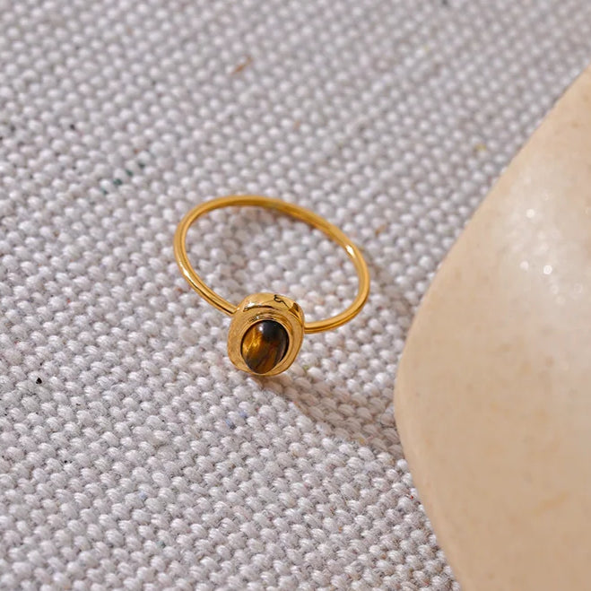 Ziora Tiger's Eye Ring