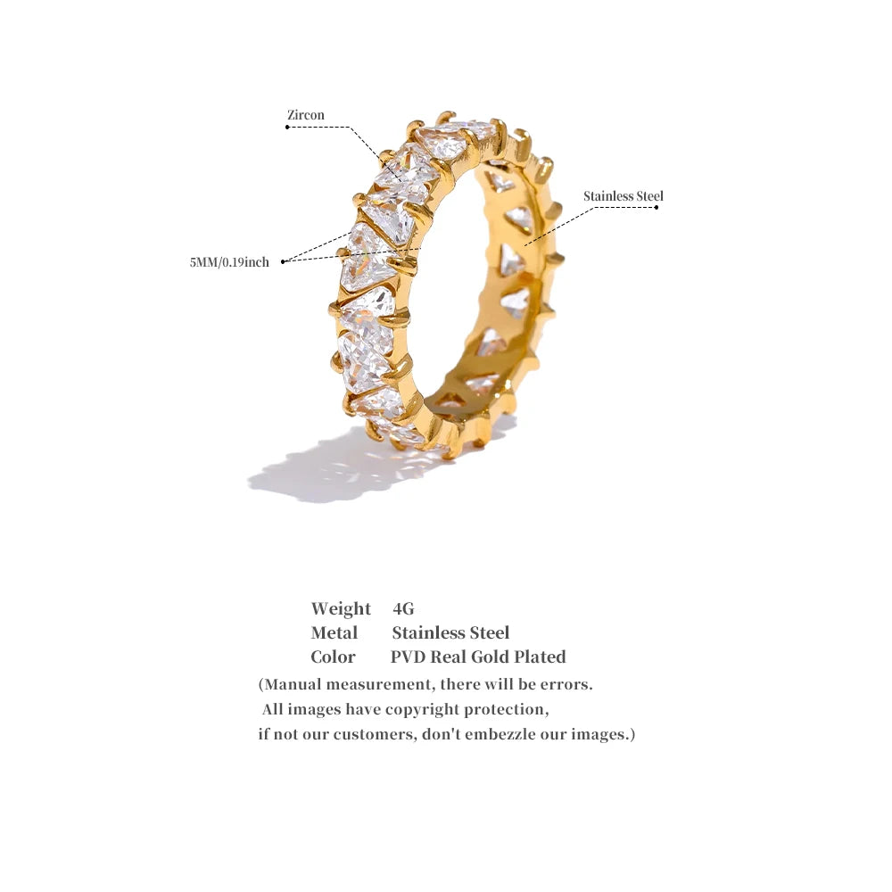 Ziora Étoile Heart Ring