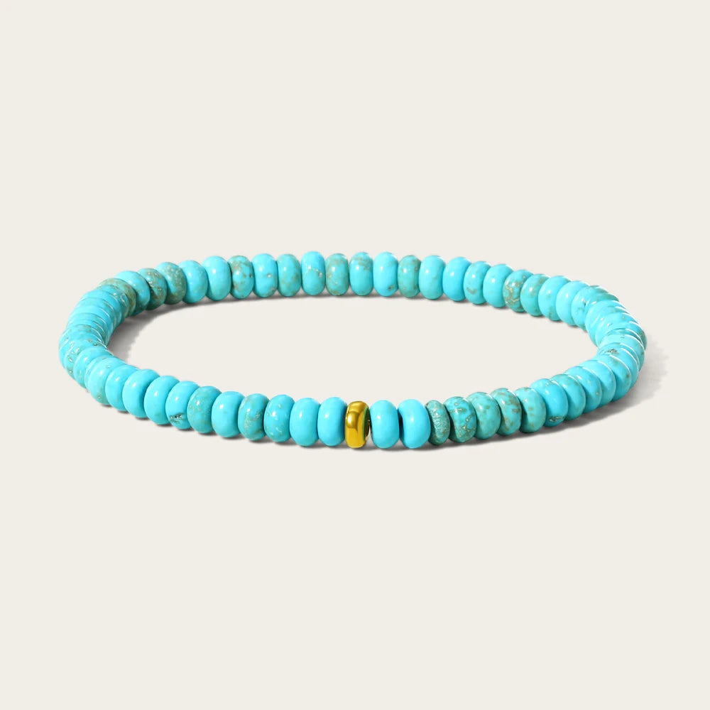 Ziora Round Beads Handmade Natural stone  Bracelets
