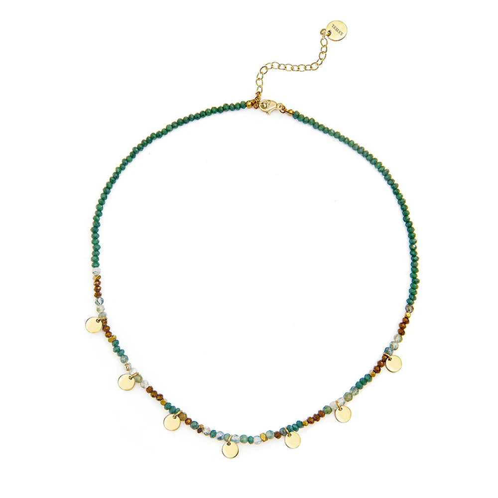 Ziora Colorful Beaded Bohemian Necklace