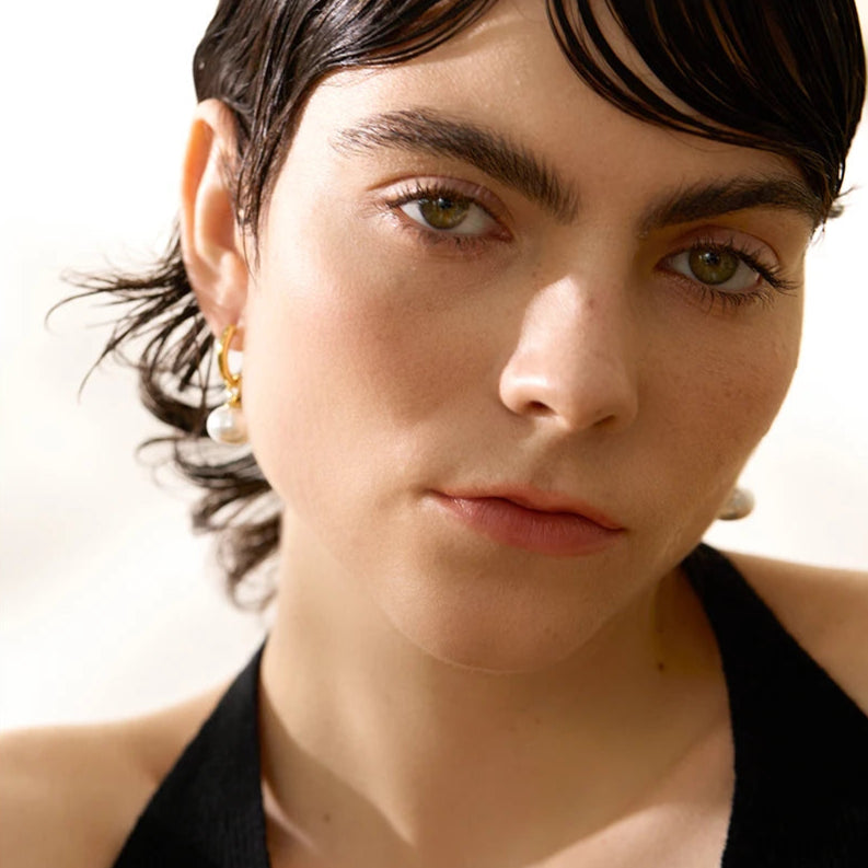 Ziora Pearl Drop Earrings