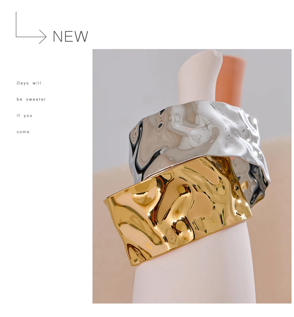 Ziora Wide Cuff Bracelet