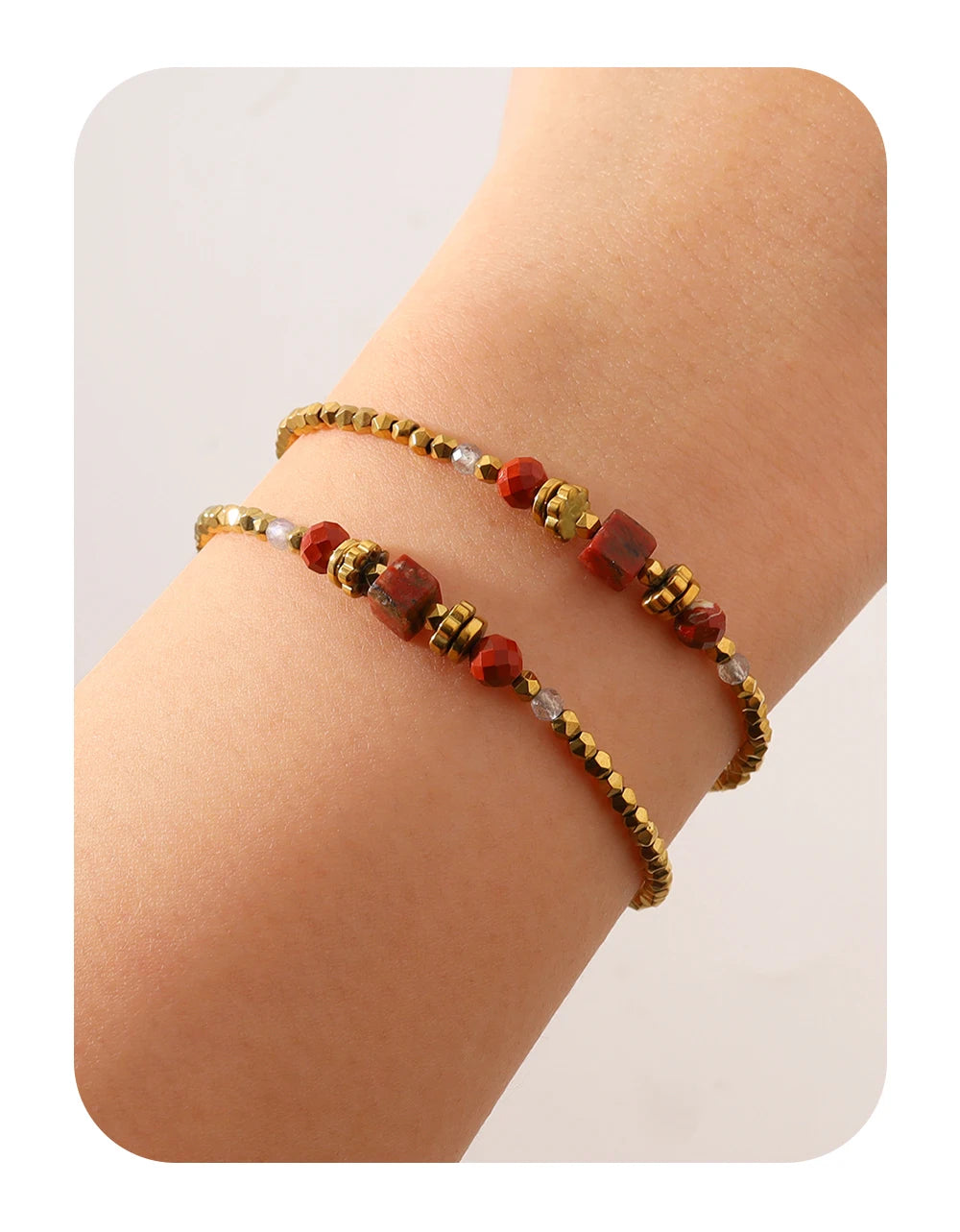 Ziora Red Jasper  Bracelet