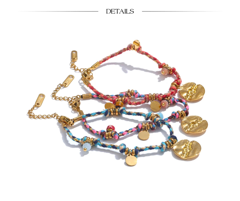 Ziora Colorful Rope Braided Bracelet