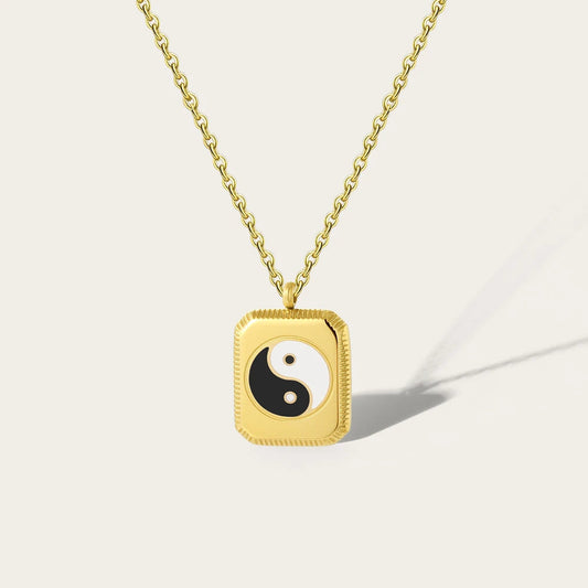 Yin-Yang Tai Chi Pendant Necklace