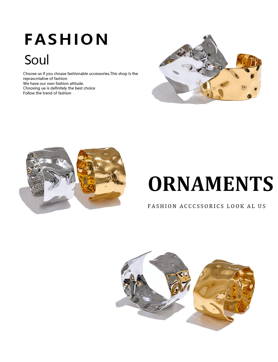 Ziora Wide Cuff Bracelet