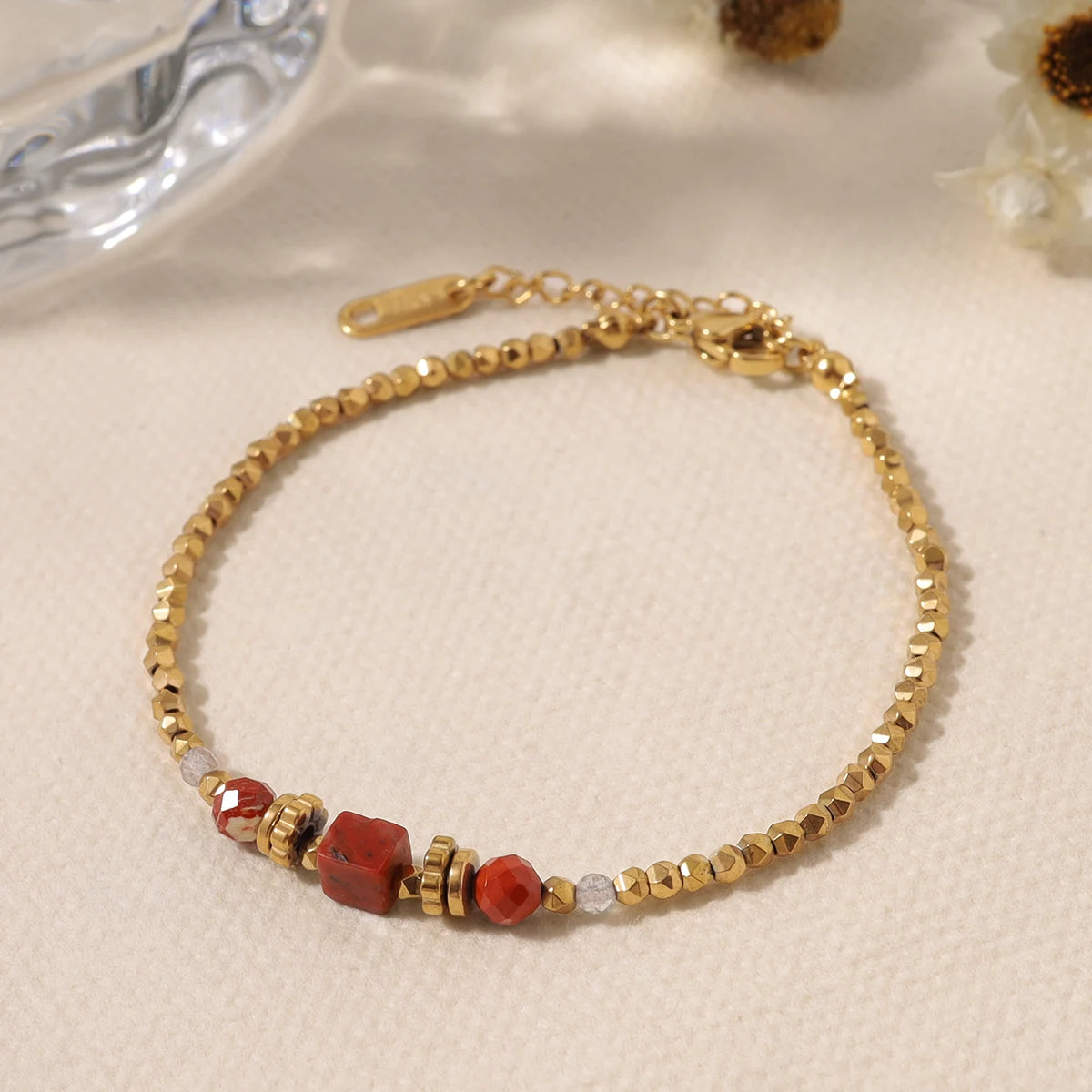 Ziora Red Jasper  Bracelet