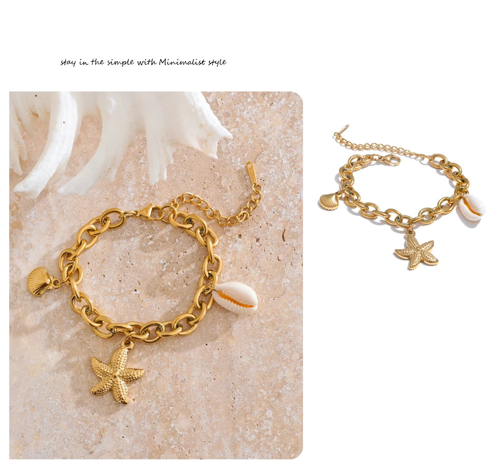 Ziora Ocean Charm Bracelet