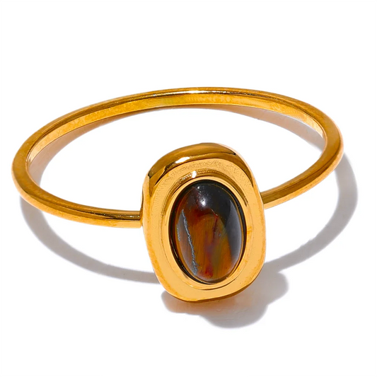 Ziora Tiger's Eye Ring