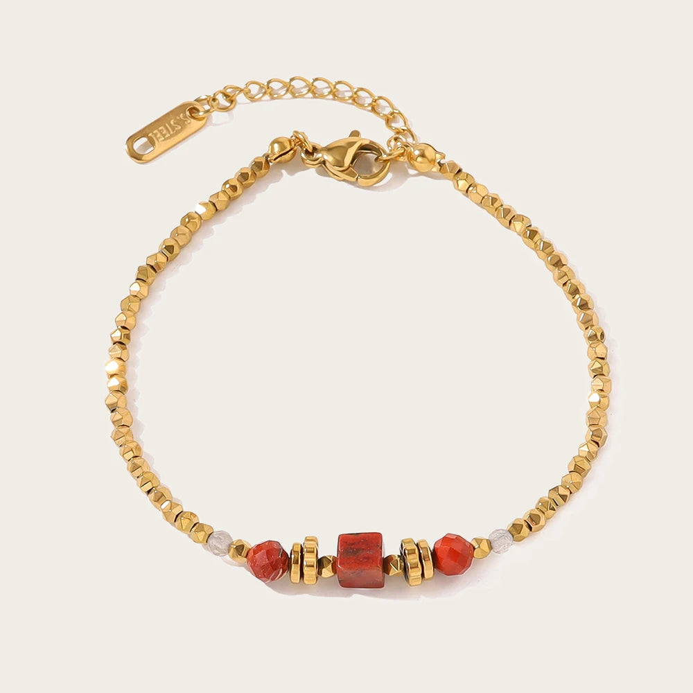 Ziora Red Jasper  Bracelet