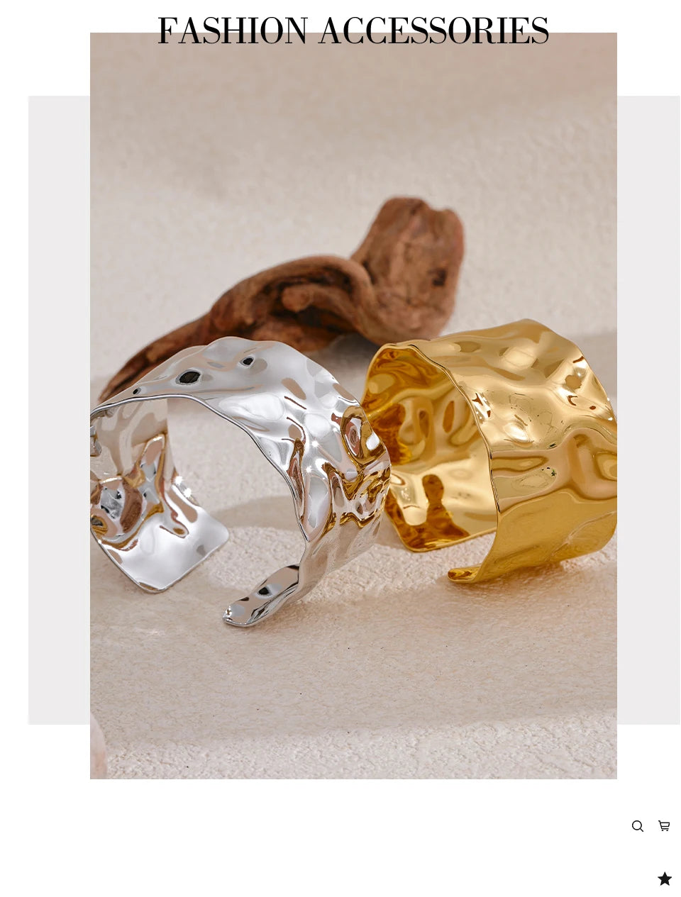 Ziora Wide Cuff Bracelet