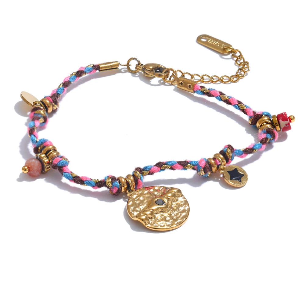 Ziora Colorful Rope Braided Bracelet