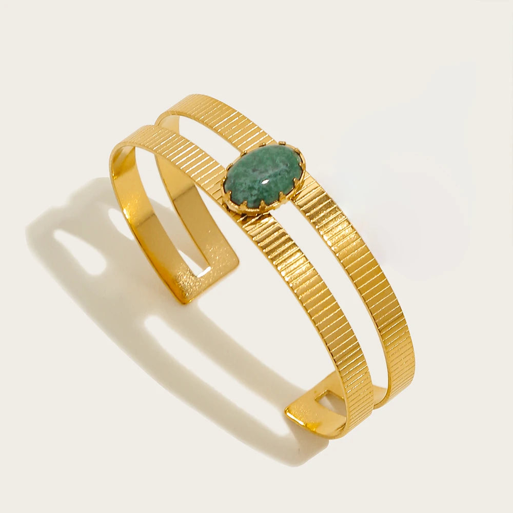 Ziora Natural African Turquoise  Bracelet