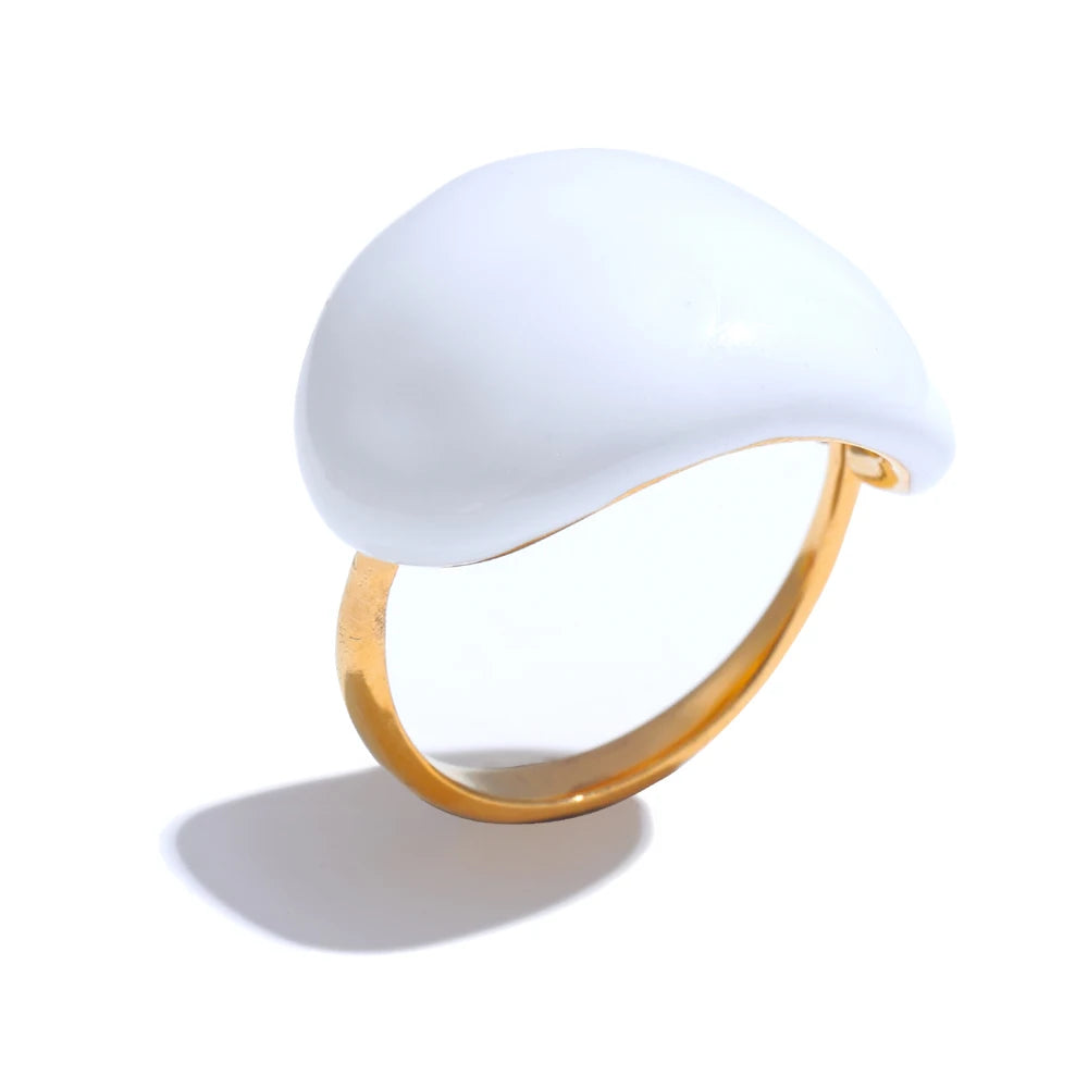 Ziora Palette Enamel Ring Collection