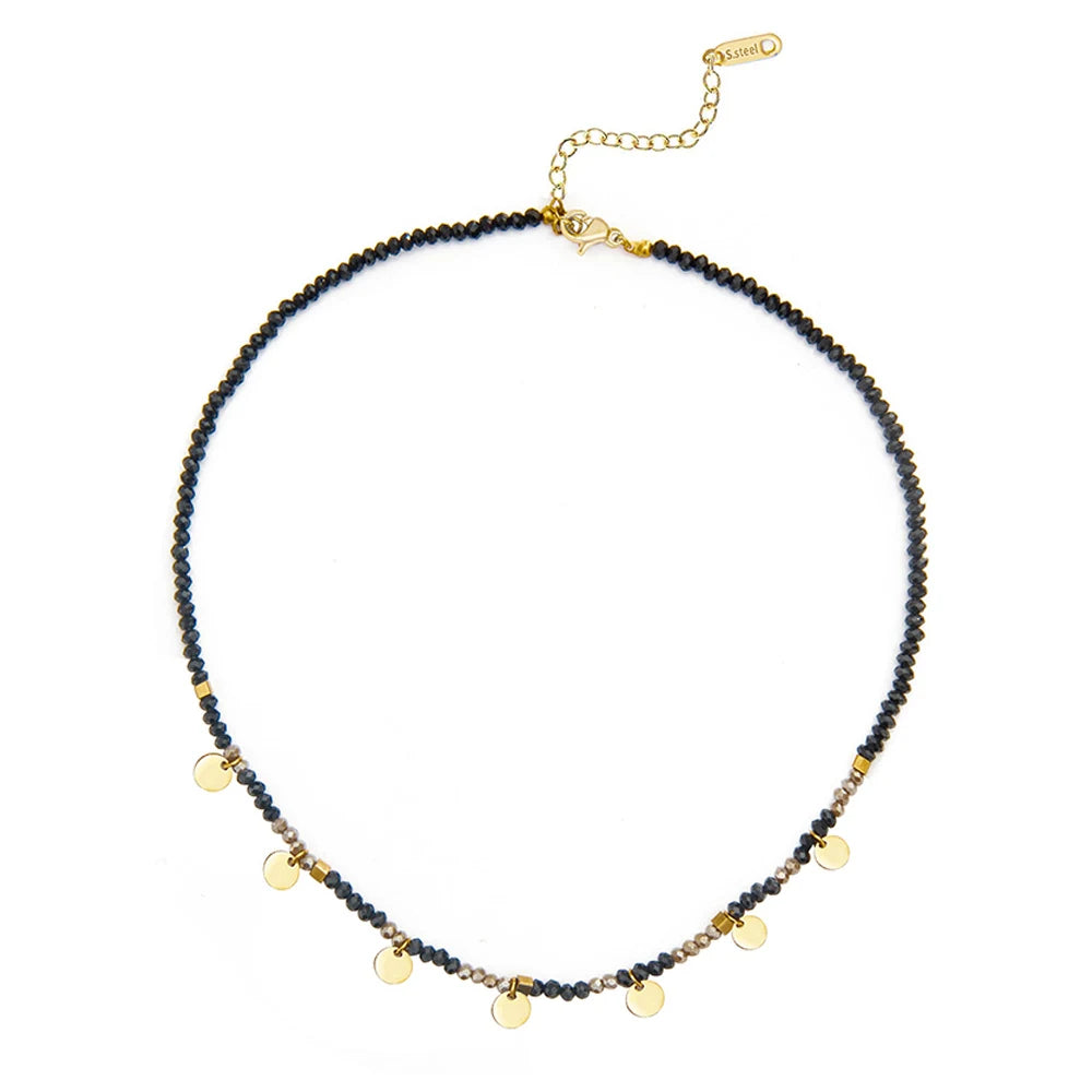 Ziora Colorful Beaded Bohemian Necklace