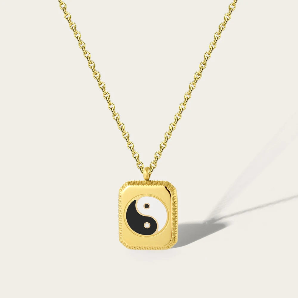 Yin-Yang Tai Chi Pendant Necklace
