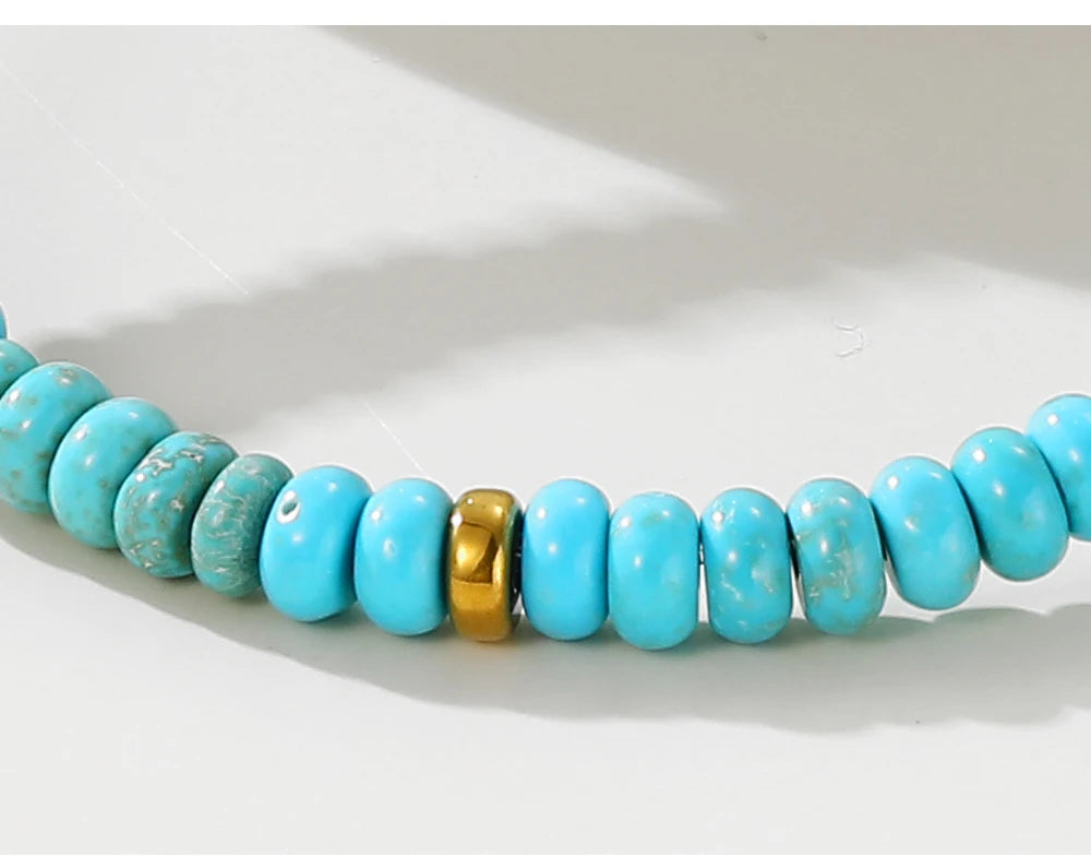 Ziora Round Beads Handmade Natural stone  Bracelets