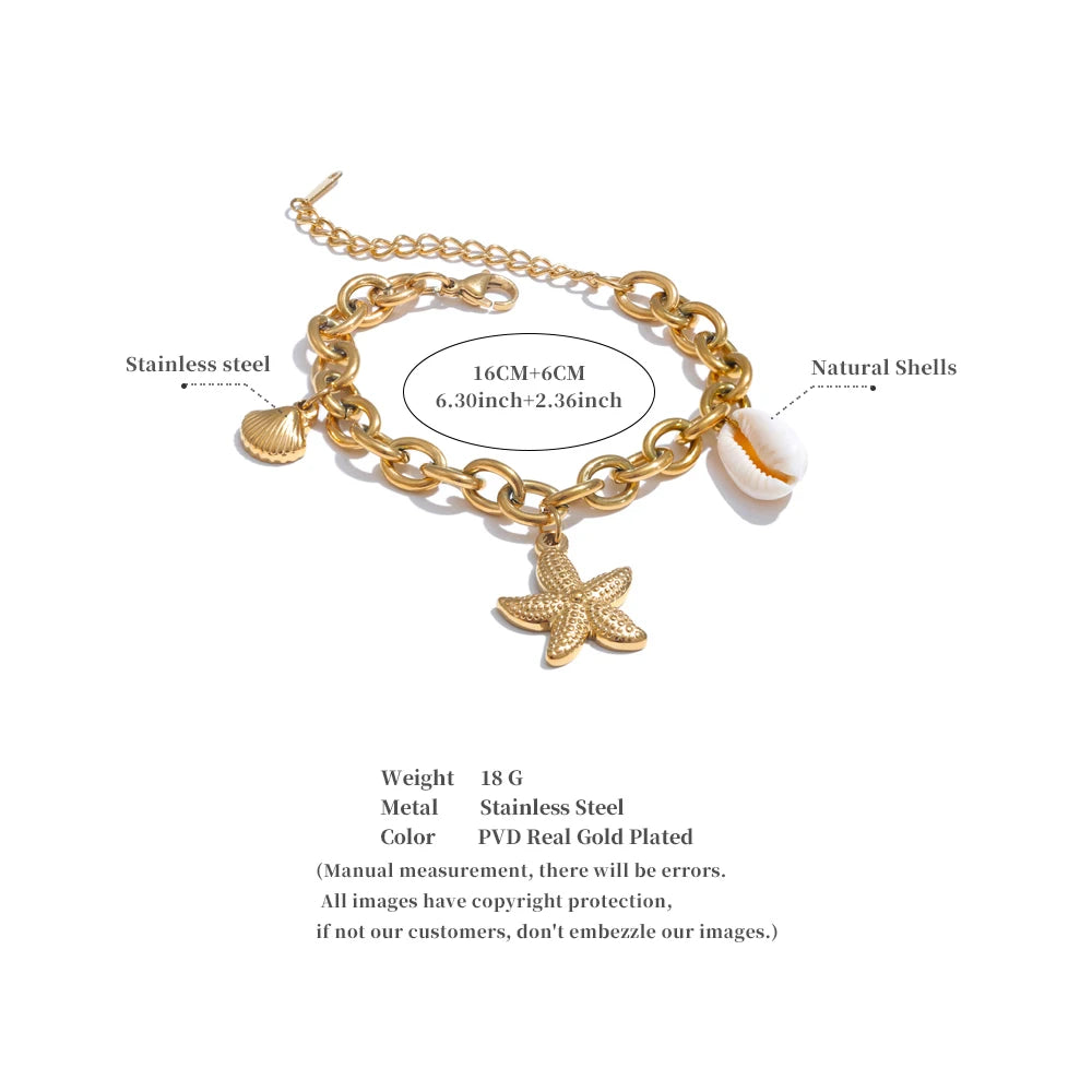 Ziora Ocean Charm Bracelet