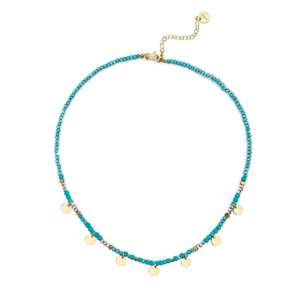 Ziora Colorful Beaded Bohemian Necklace