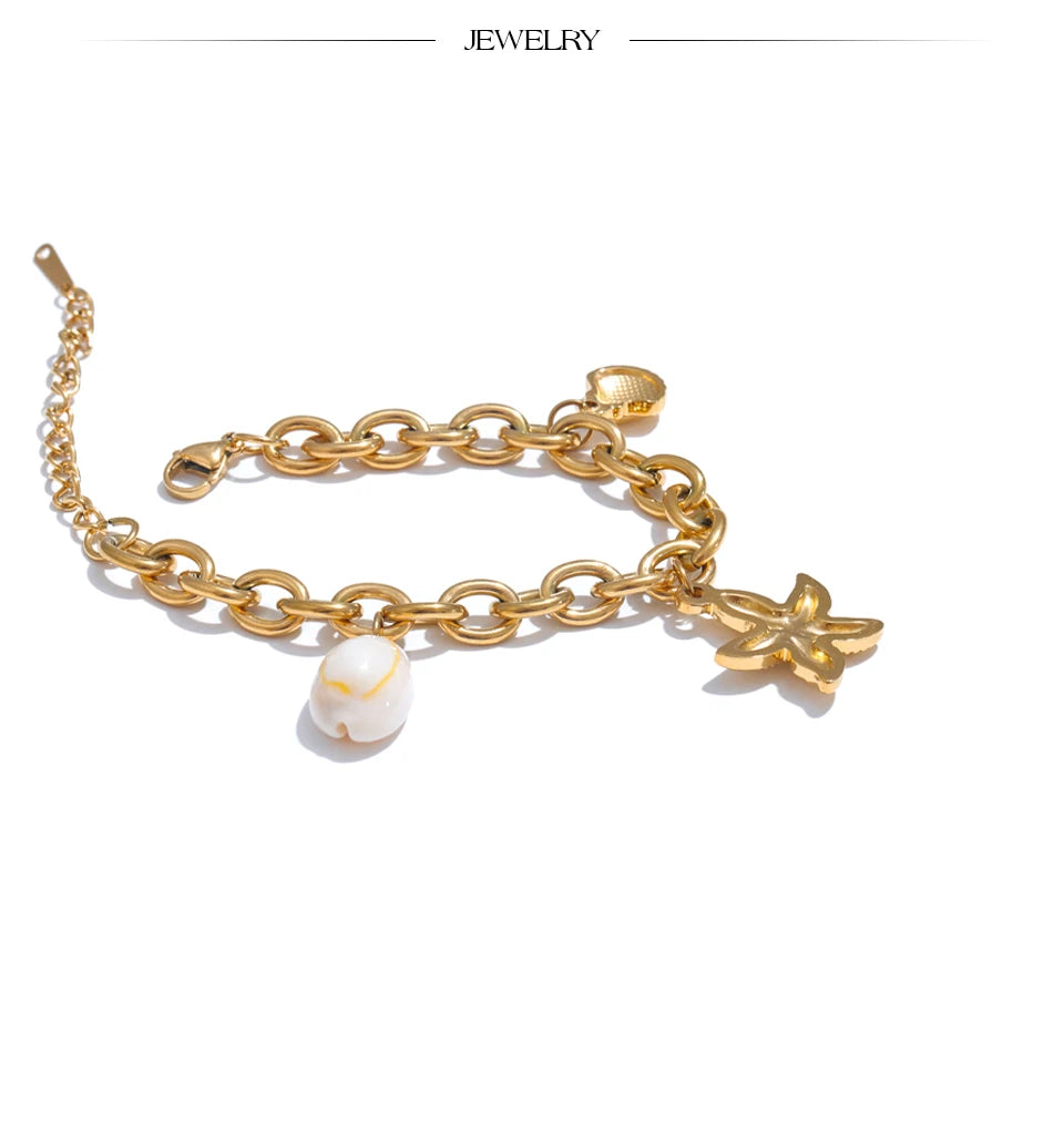 Ziora Ocean Charm Bracelet