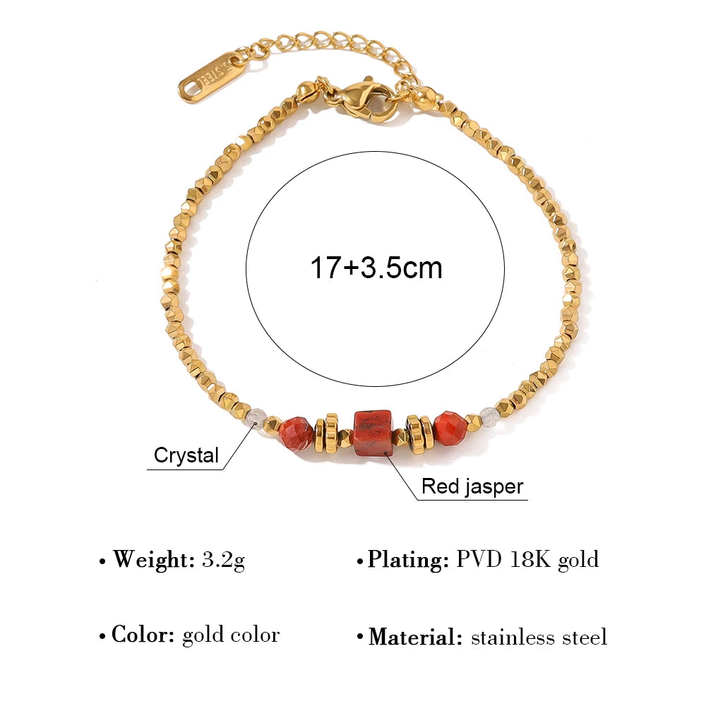 Ziora Red Jasper  Bracelet