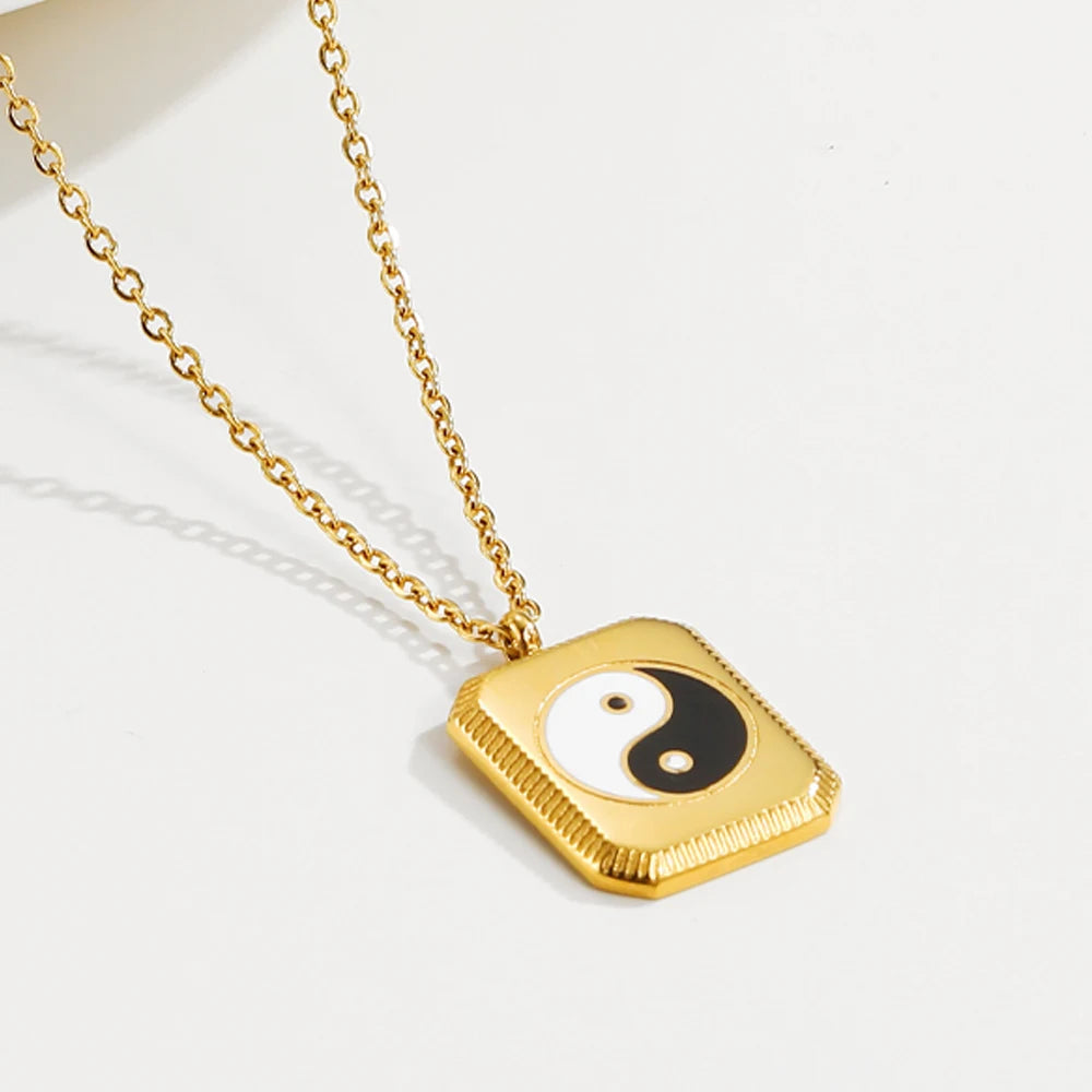 Yin-Yang Tai Chi Pendant Necklace
