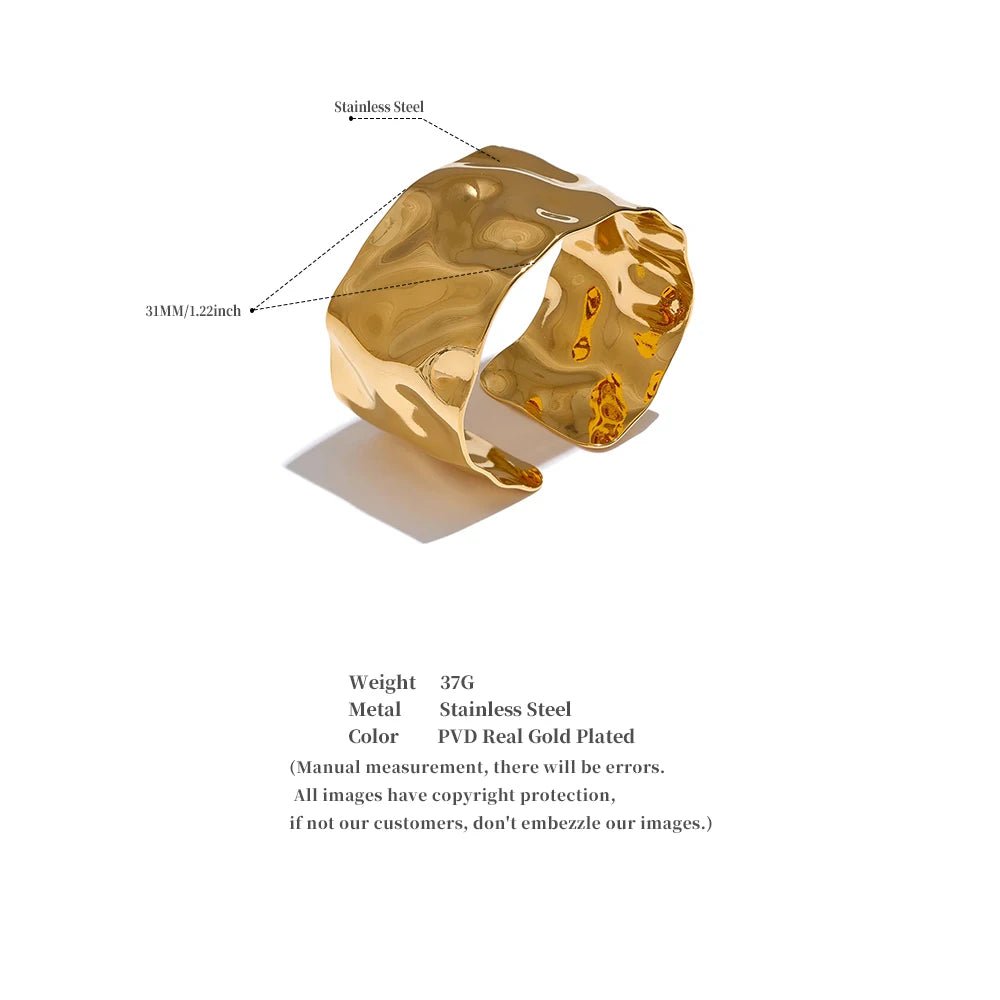 Ziora Wide Cuff Bracelet