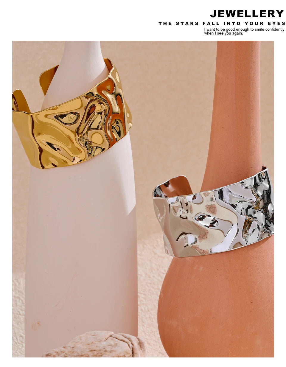 Ziora Wide Cuff Bracelet
