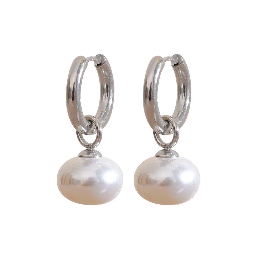 Ziora Pearl Drop Earrings