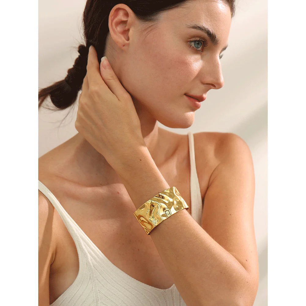 Ziora Wide Cuff Bracelet