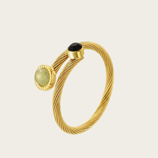 Ziora Exquisite Snake Zircon Ring