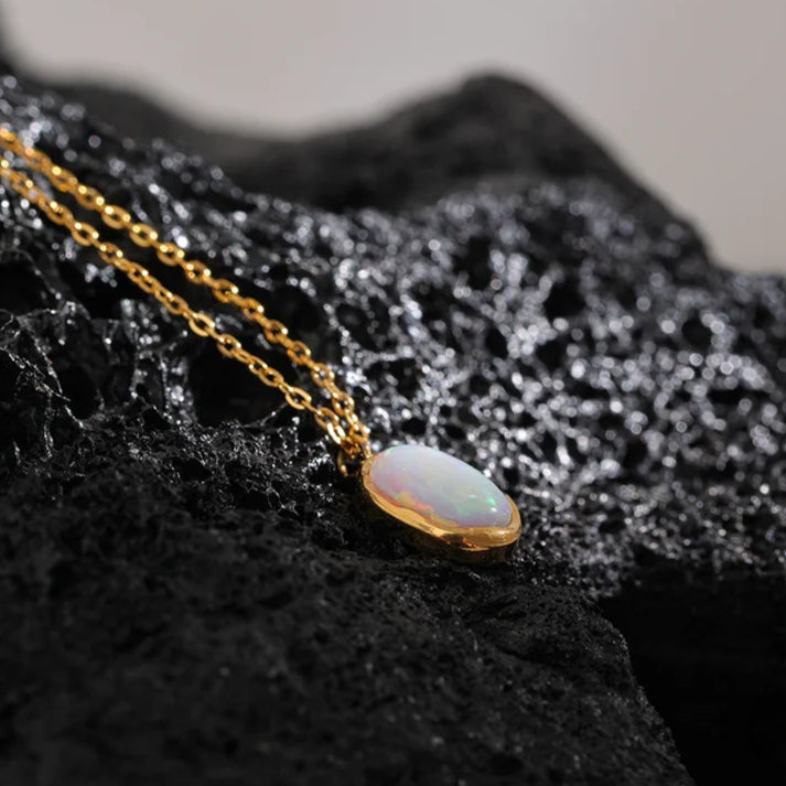 Ziora Opal Stone Necklace